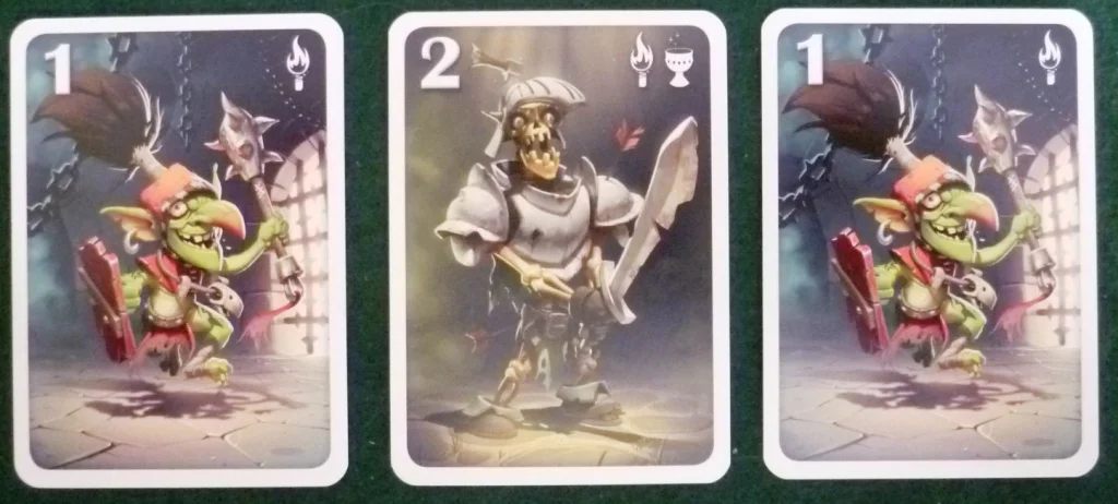 The easy monsters of the Dungeon