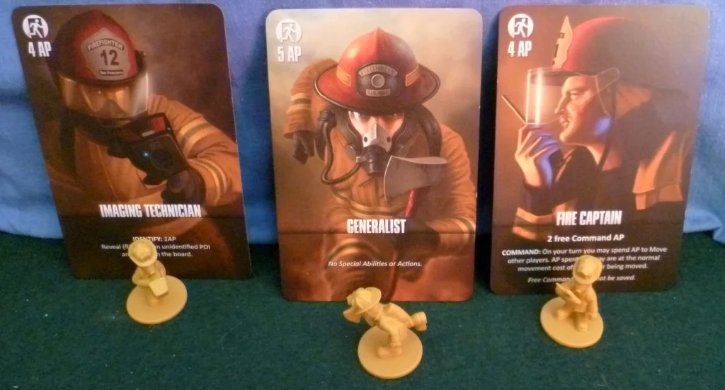 Some of the characters from Flash Point Fire Rescue