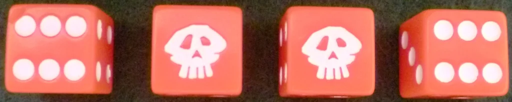 Buccaneer Bones dice