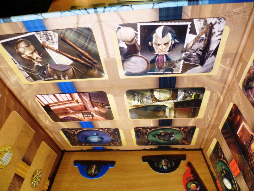 The ghosts board in Mysterium