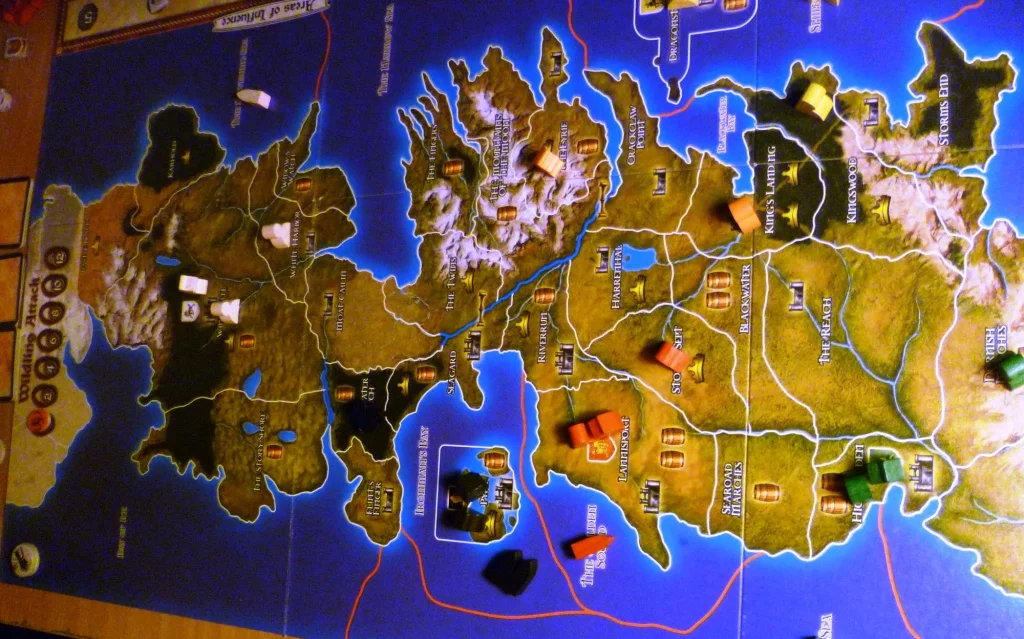 A Game of Thrones Game - board