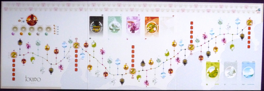 The board in Tokaido