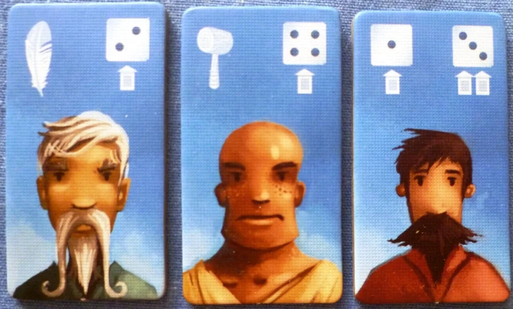 The 3 workers you get at the start