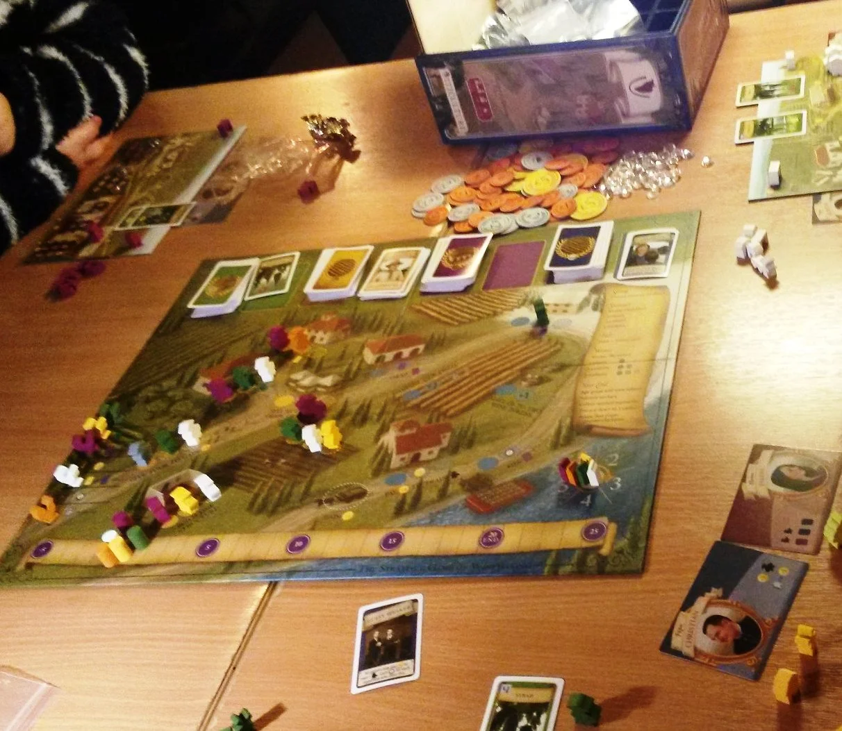 The Spring/Summer phase in Viticulture - lots of planting and building work I see.