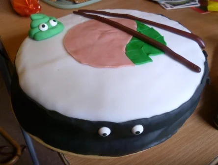Sushi Go! cake - and it went :).