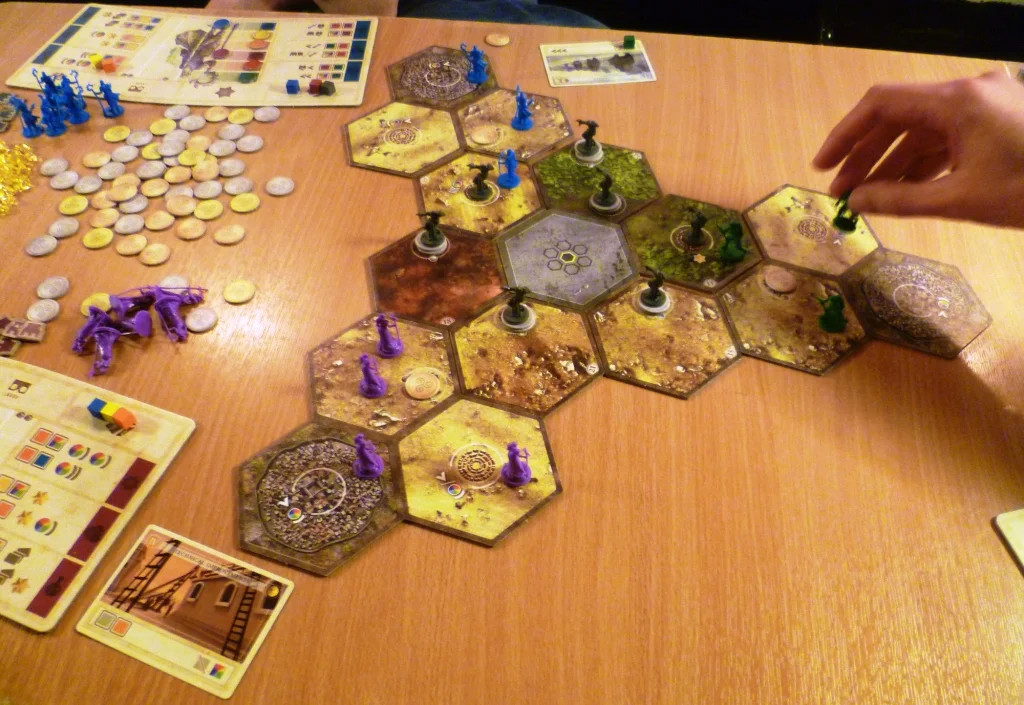 Hyperborea being played 3-player