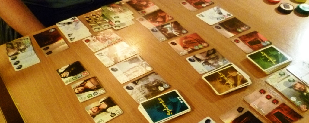 A 2 player game of Splendor