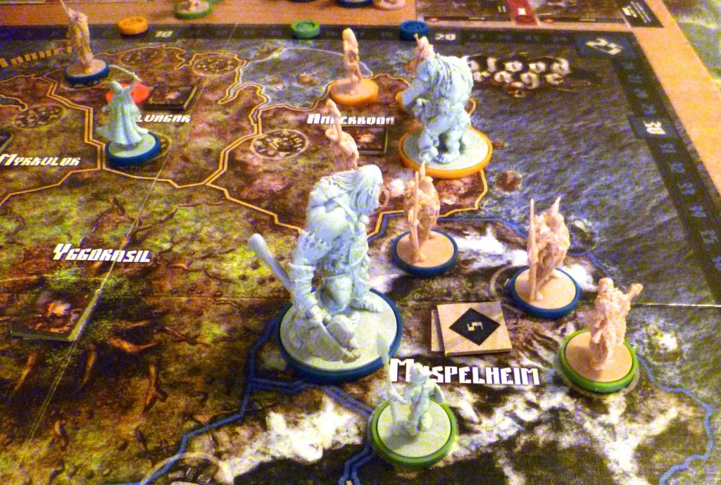 Blood Rage - The miniatures are awesome.