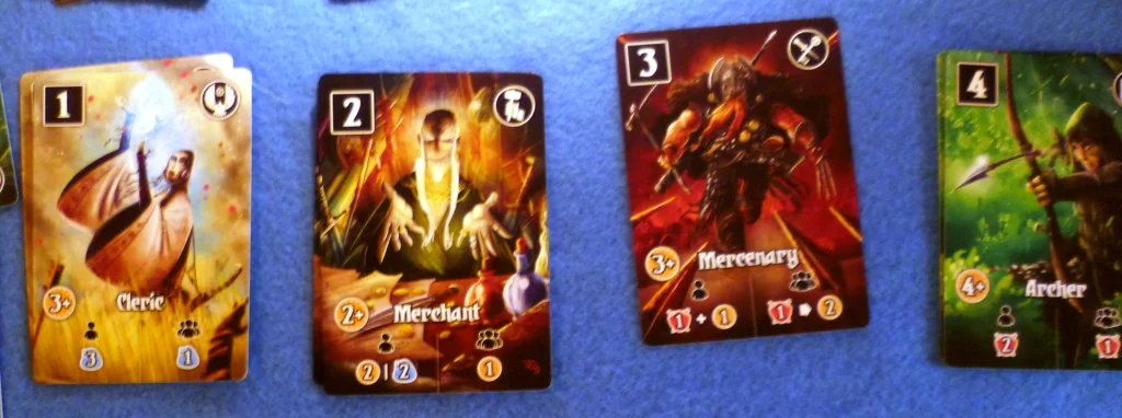 Cards from Valeria Card Kingdoms