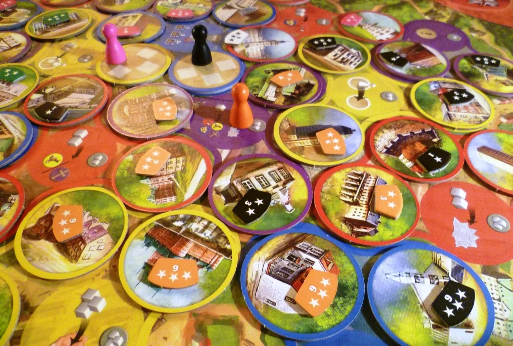 The board late in the game