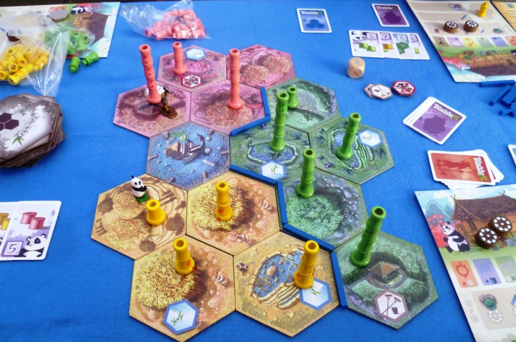 Takenoko in mid game