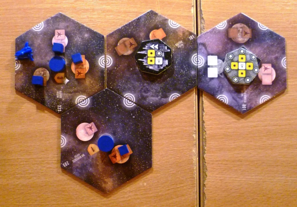 The Universe at the beginning of the game