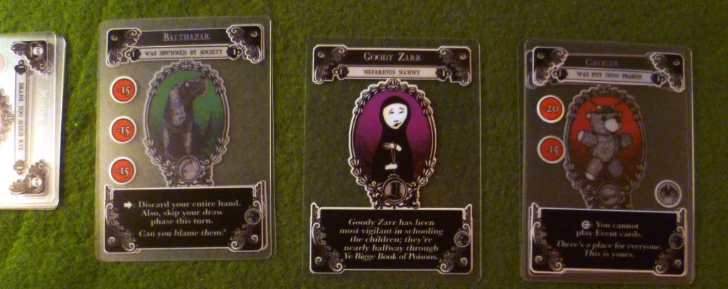 One players position in Gloom