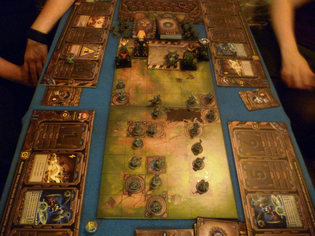 Mechs v Minions board