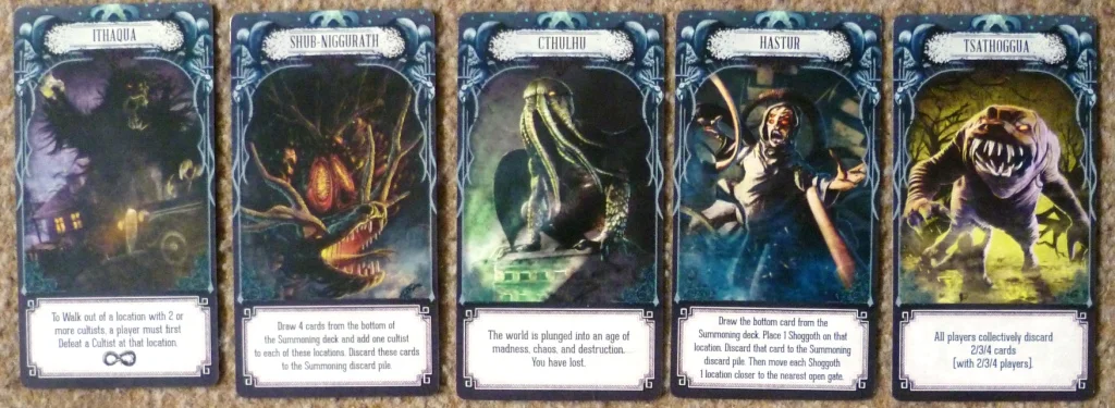 A sample of the "Old Ones"
