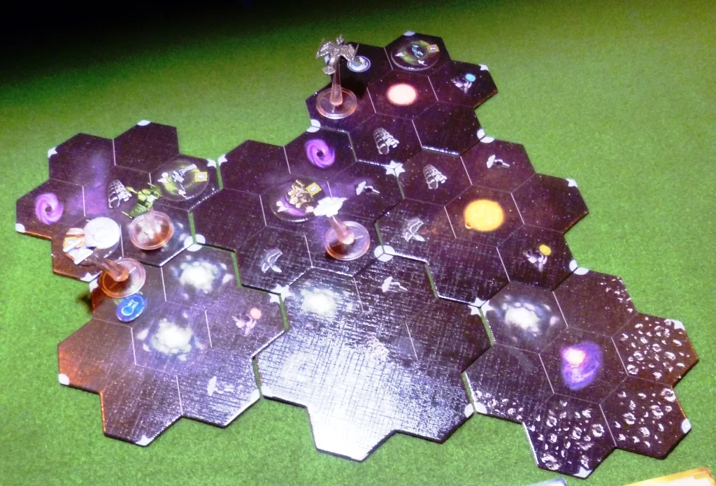 The star Trek Board played on Table 3