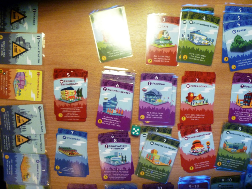 Machi Koro with an awful lot of choices