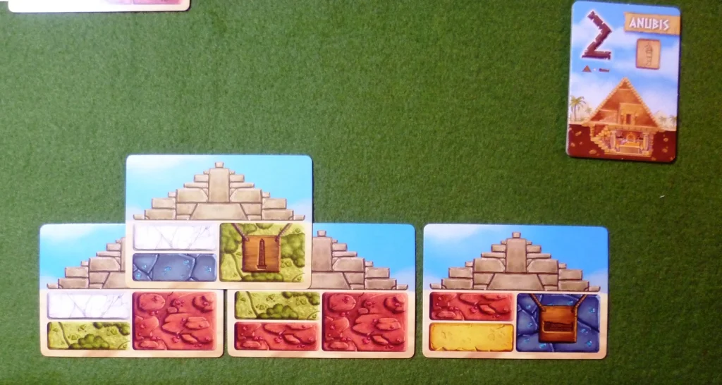 A players Pyramid in the game Pyramids