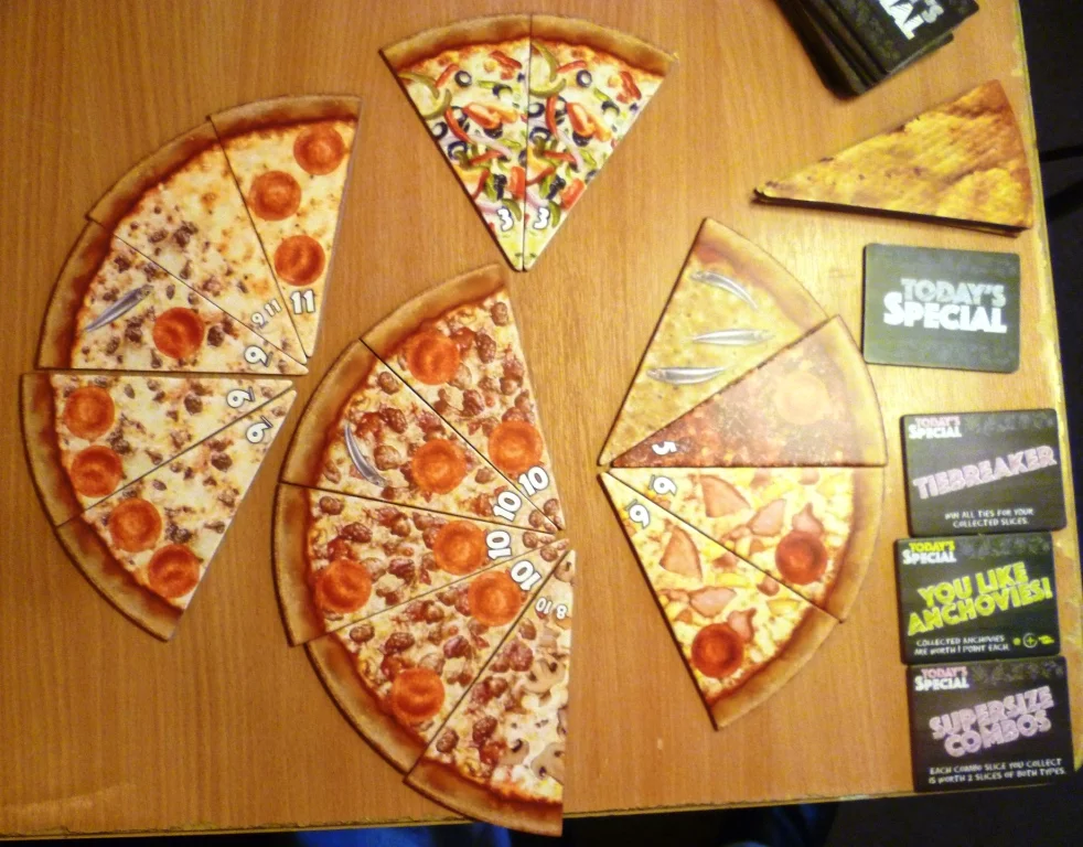 The tiles in New York Slice, the presentation is brilliant