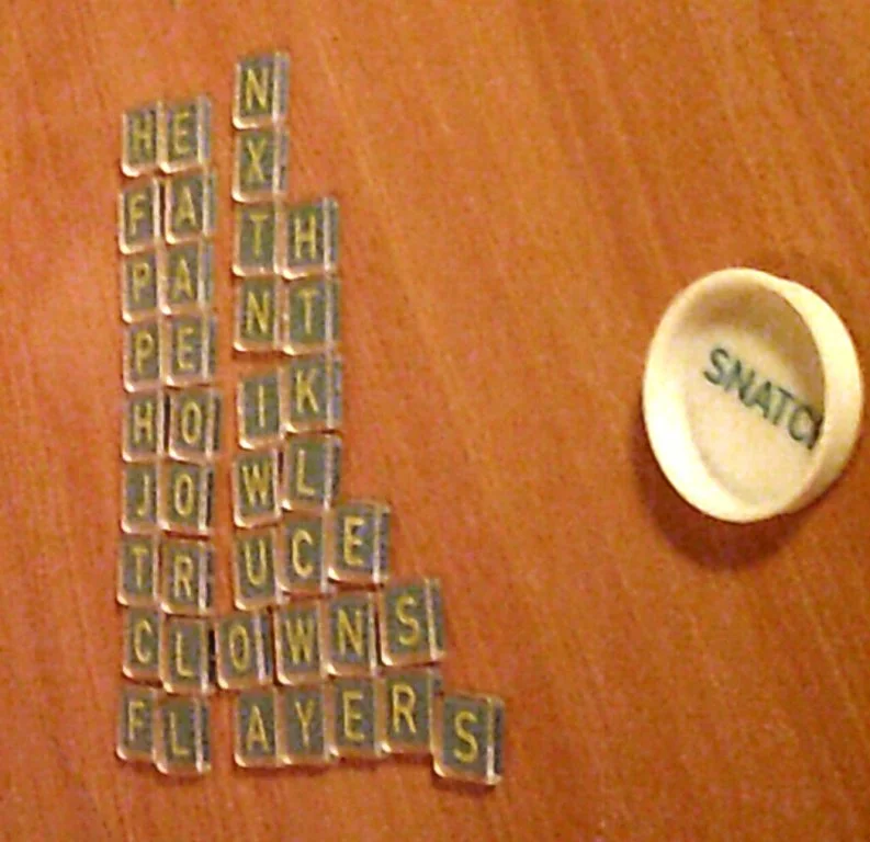Snatch an interesting take on word games