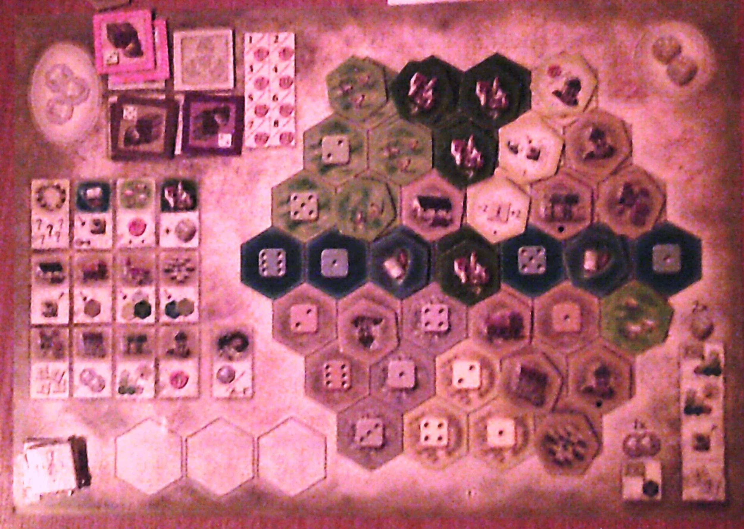 One of the boards from last weeks game, apologies for picture quality.