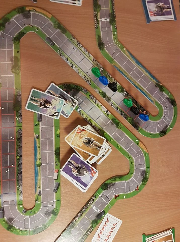 The course in Flamme Rouge