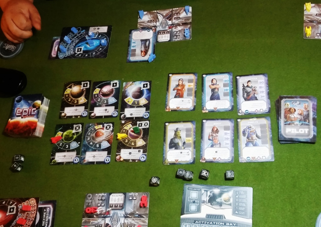 Tiny Epic Galaxies with Pilot expansion