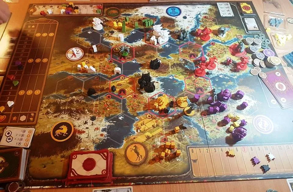 Scythe mid-battle