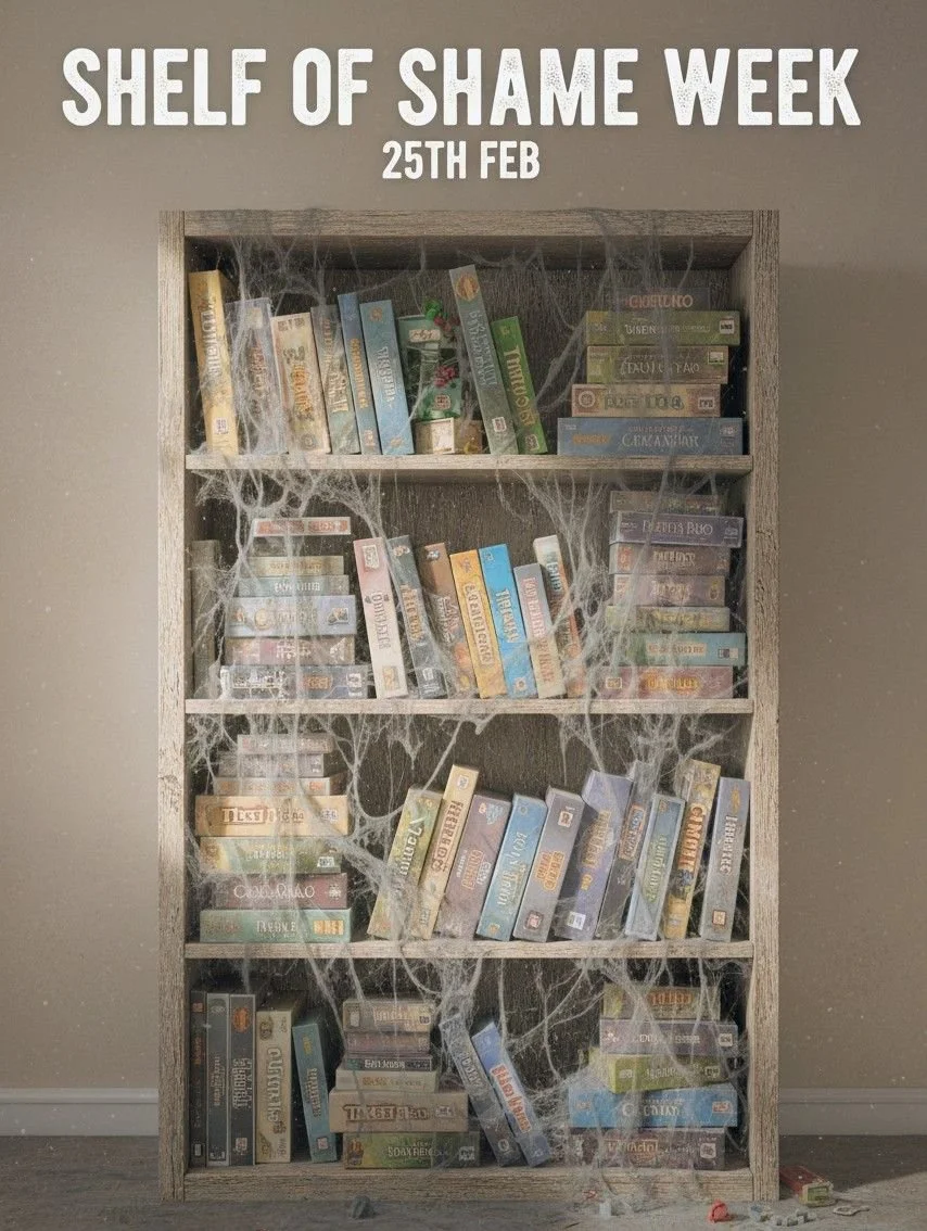 Shelf of Shame Week - 25th February 