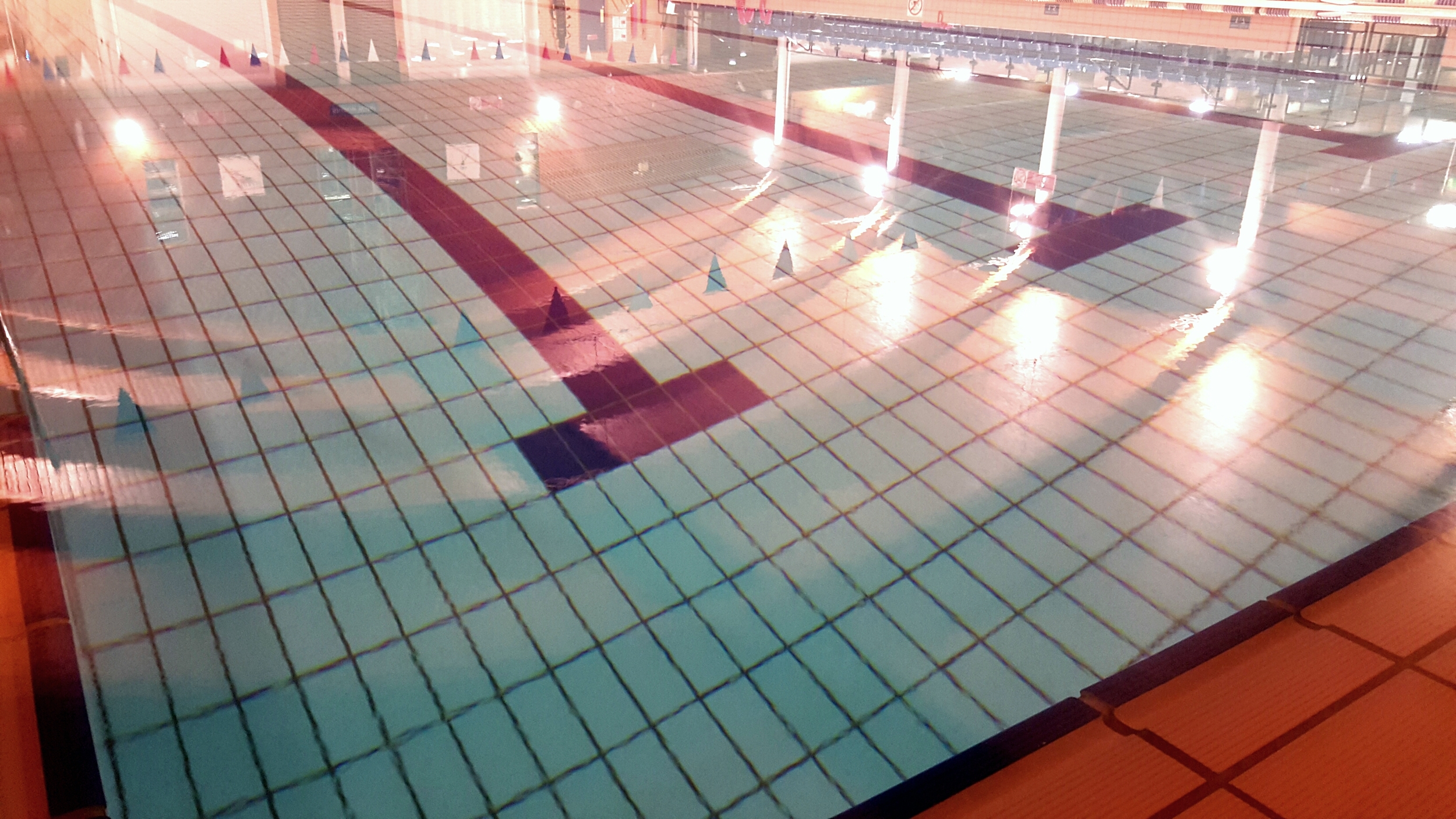 Showing our new Leisure Management partners an established Poolview installation