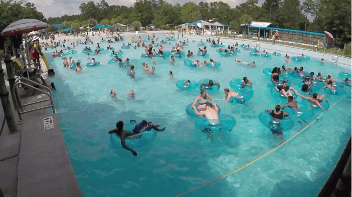 Would YOU have spotted her? Lifeguard rescues a 3 year old girl!
