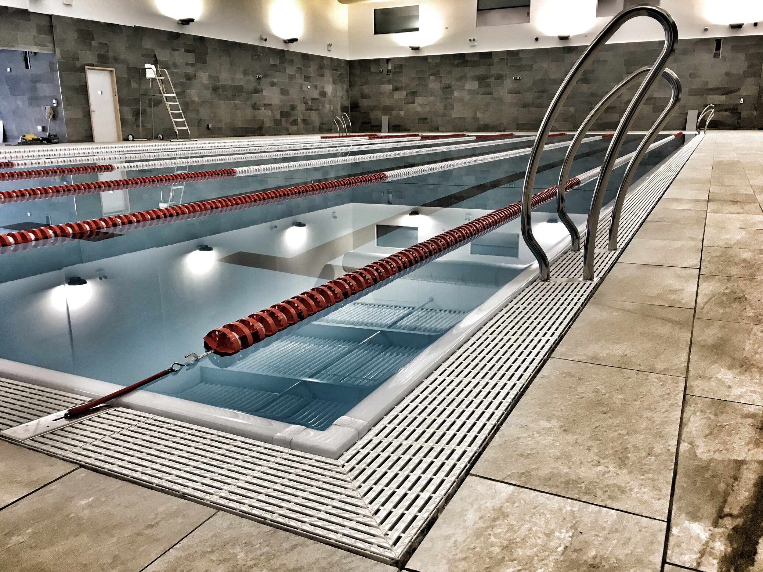 Fantastic new community pool - not quite ready for the public.