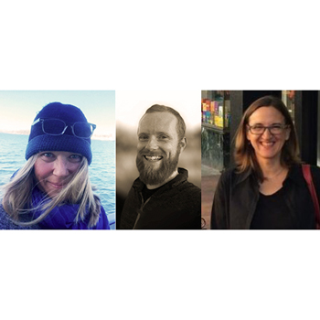 Left to right: Laurie Macfee, Ryan Walsh, Allison Mindel