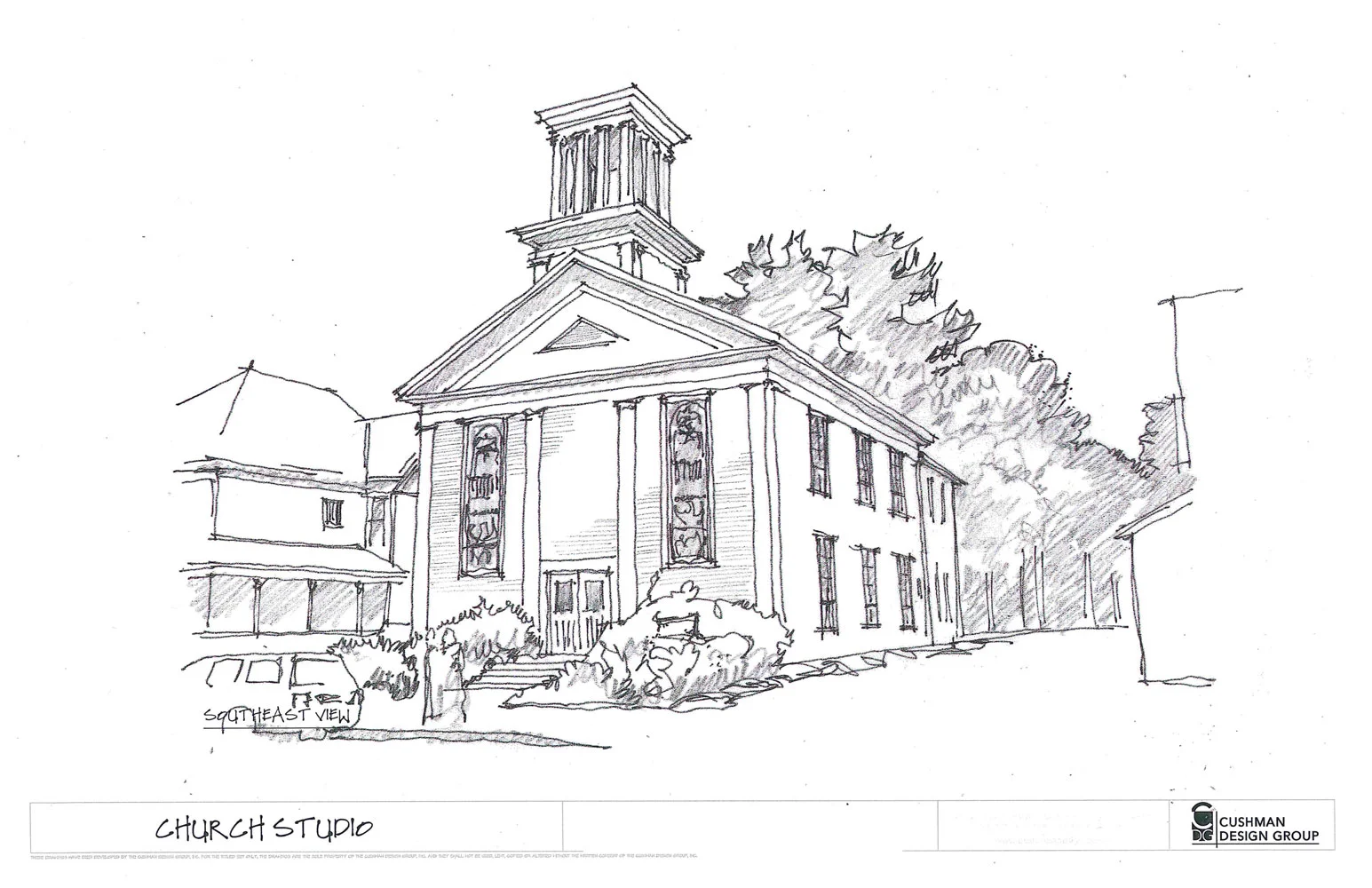 Architect Milford Cushman (Cushman Design Group) shares his vision for preserving and restoring Church Studios