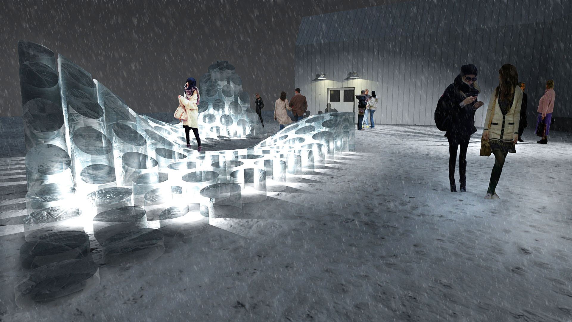 Sundance Ice Installation