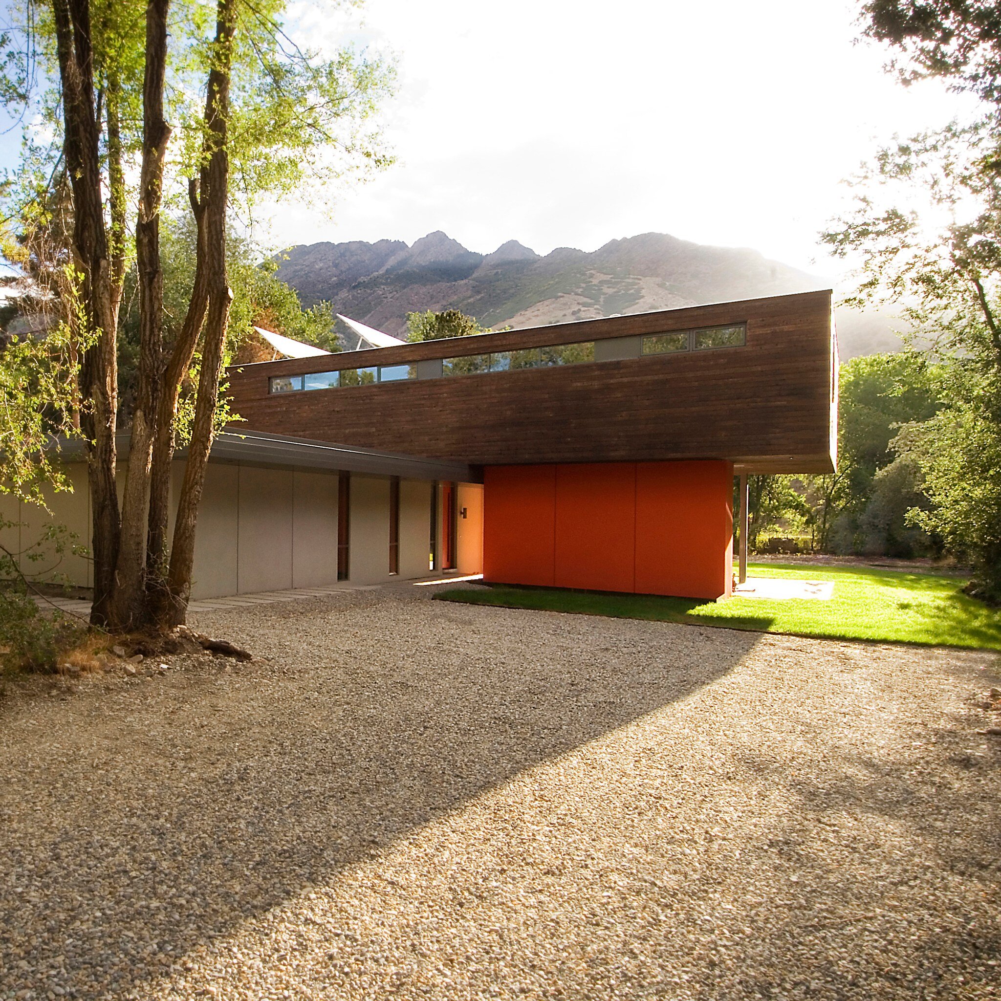 a highly insulated, energy producing, tightly sealed structure at the foothills of the wasatch #modern #utah #home