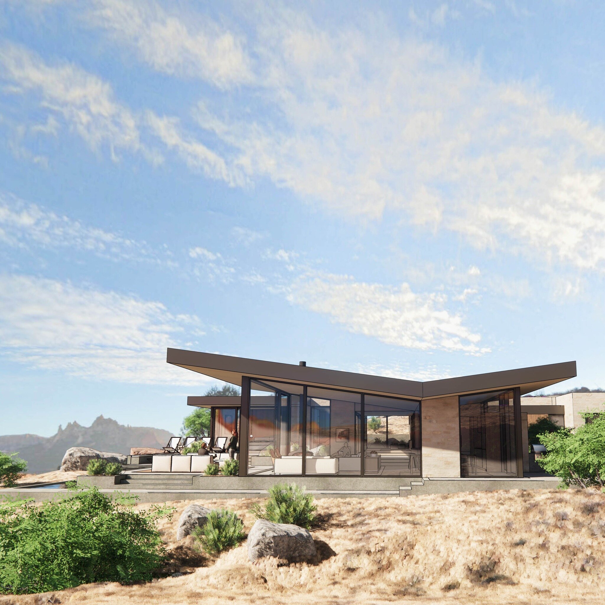 HOA approved, city permitted, 'the show' must go on - to breaking ground! #modern #utah #home