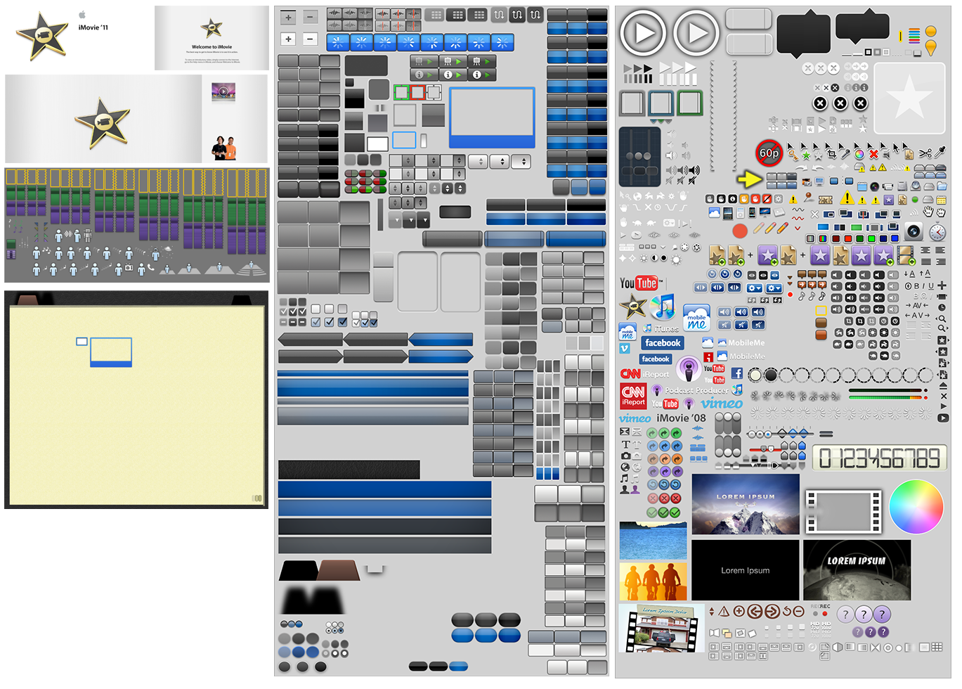 Complete iLife icon set 