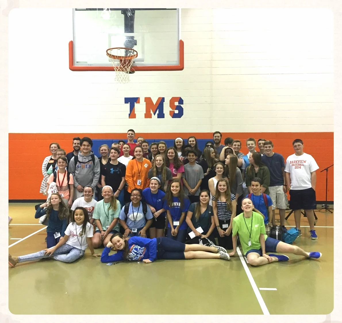 Trickum Middle School student leaders