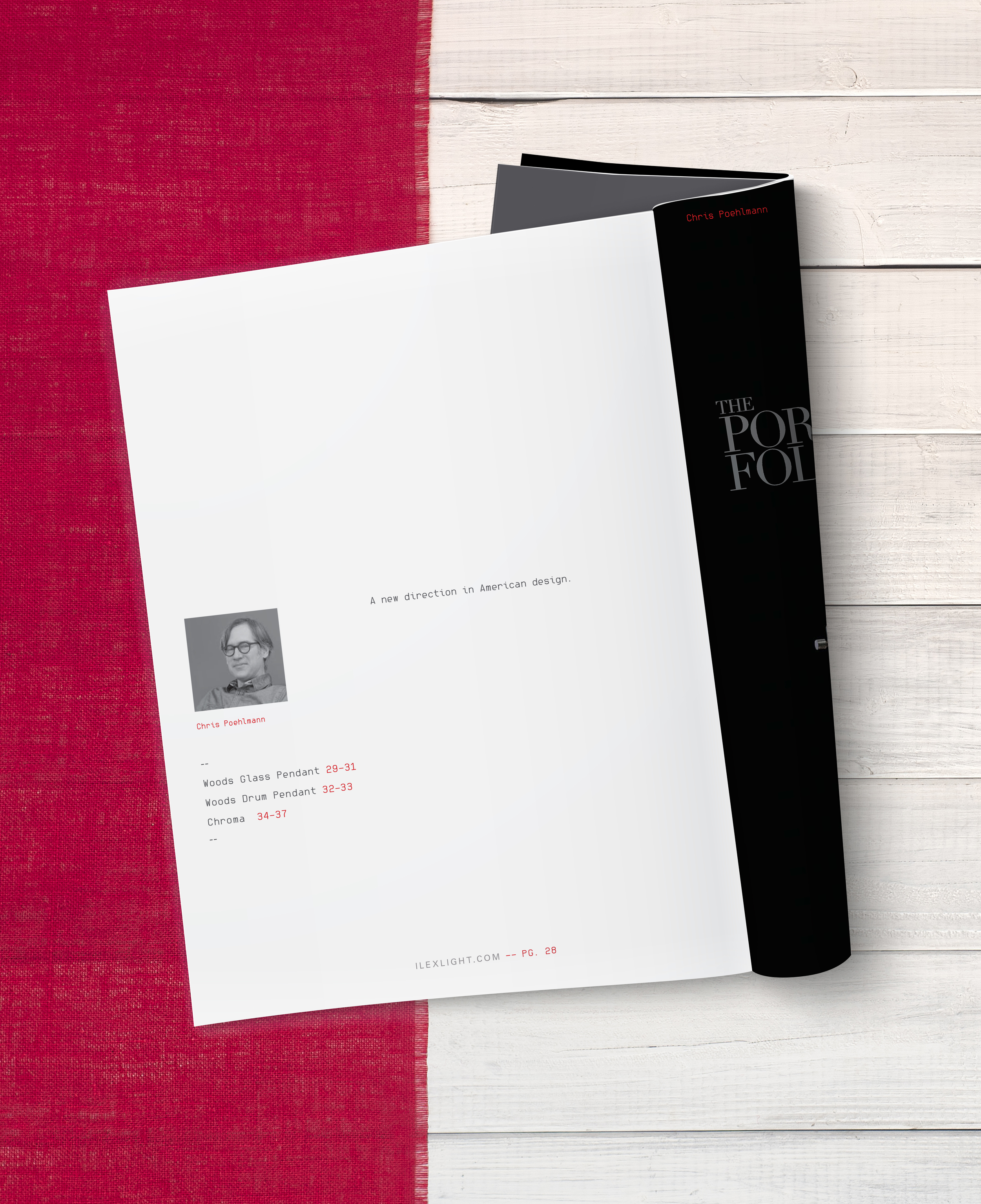 ILEX Lighting Portfolio Catalog Interior