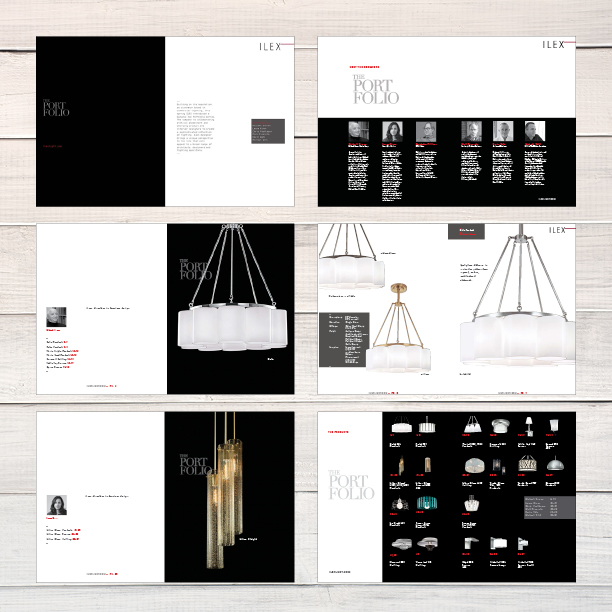 ILEX Lighting Portfolio Catalog Interior Pages