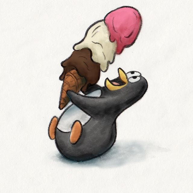 Happy National Ice Cream Day Everyone! .
.
#icecream #nationalicecreamday #3scoops #sketch #dailysketches #dailysketch #penguins #icecreamlover #icecreamcone #icecreamhappiness #icecreamheaven