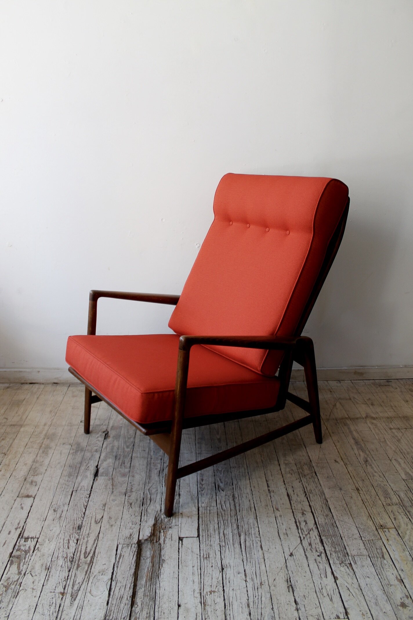 Vintage Mid Century Lounge Chair Red Cabin Modern Ny Furniture Textiles And Housewares Brooklyn Nyc Vintage Mid Century Lounge Chair Red Cabin Modern Ny Furniture Textiles And Housewares Brooklyn Nyc