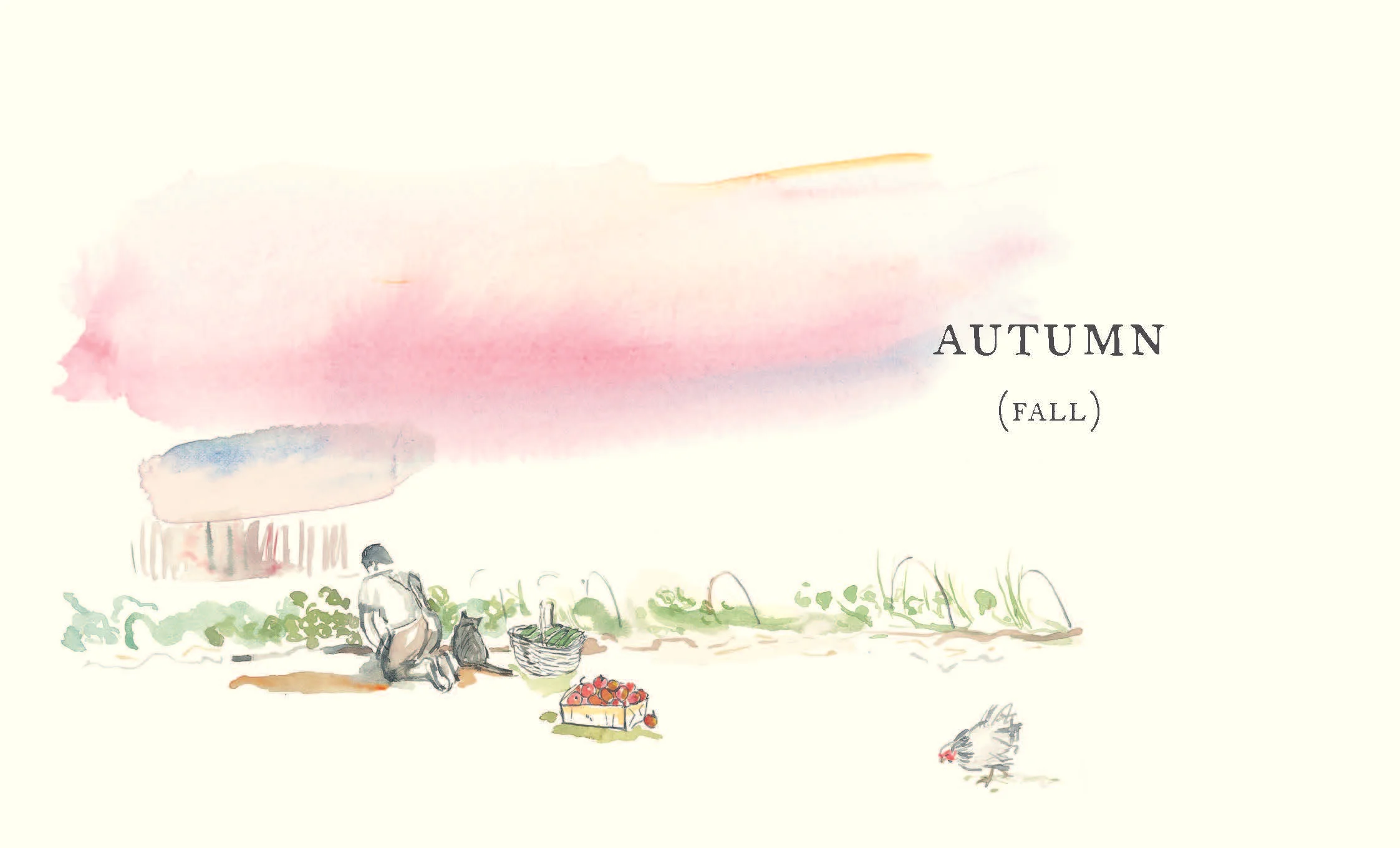 Annie's Kitchen Farmhouse, published by Hardie Grant (Australia), illustrated by Robin Cowcher, photo essay by Patricia Niven