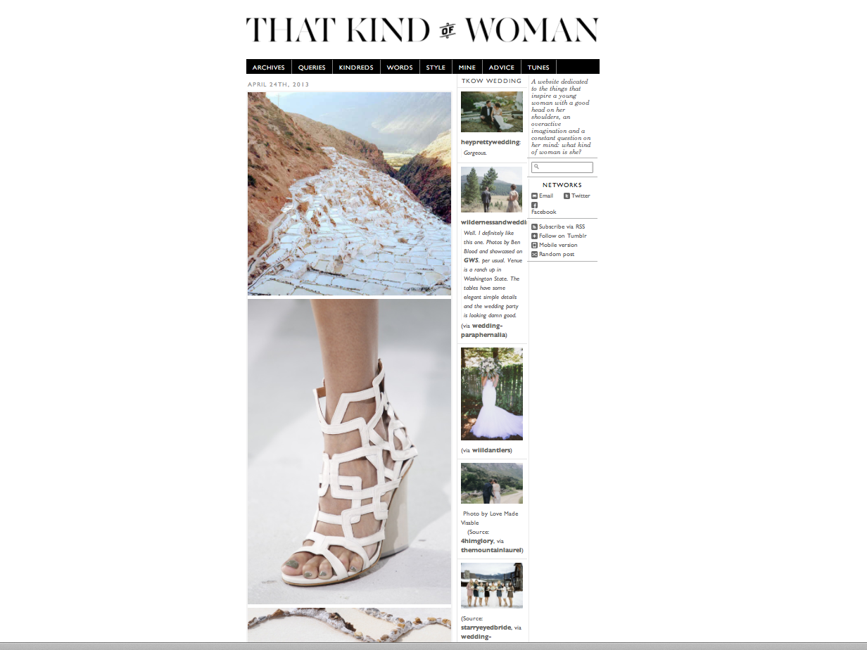 Photo editing and Imagery design on That Kind of Woman for Maiyet. 