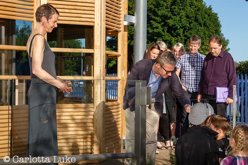 Martin Freeman greets fans at Depot opening