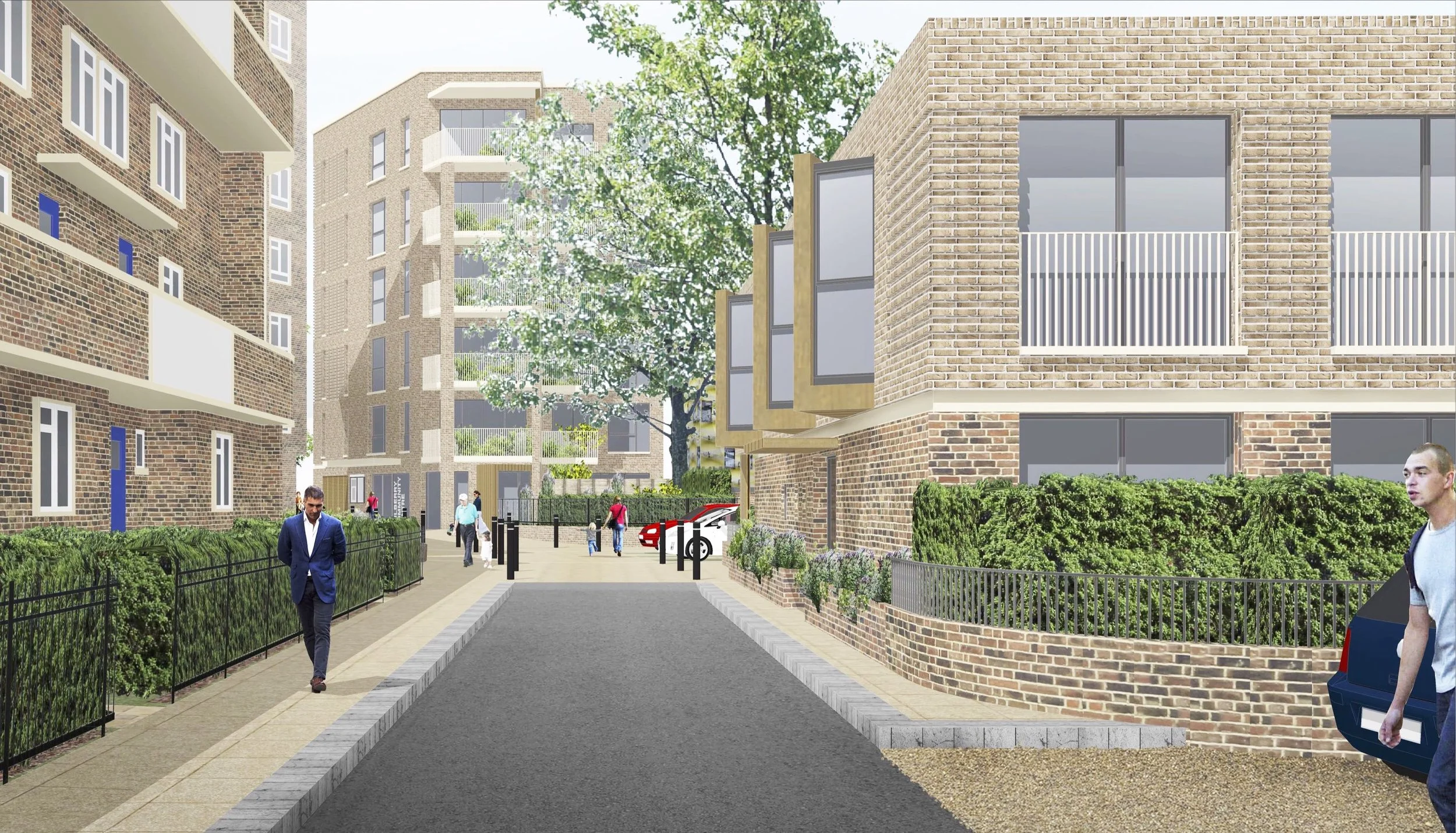 New housing at the Parkview Estate for the London Borough of Islington