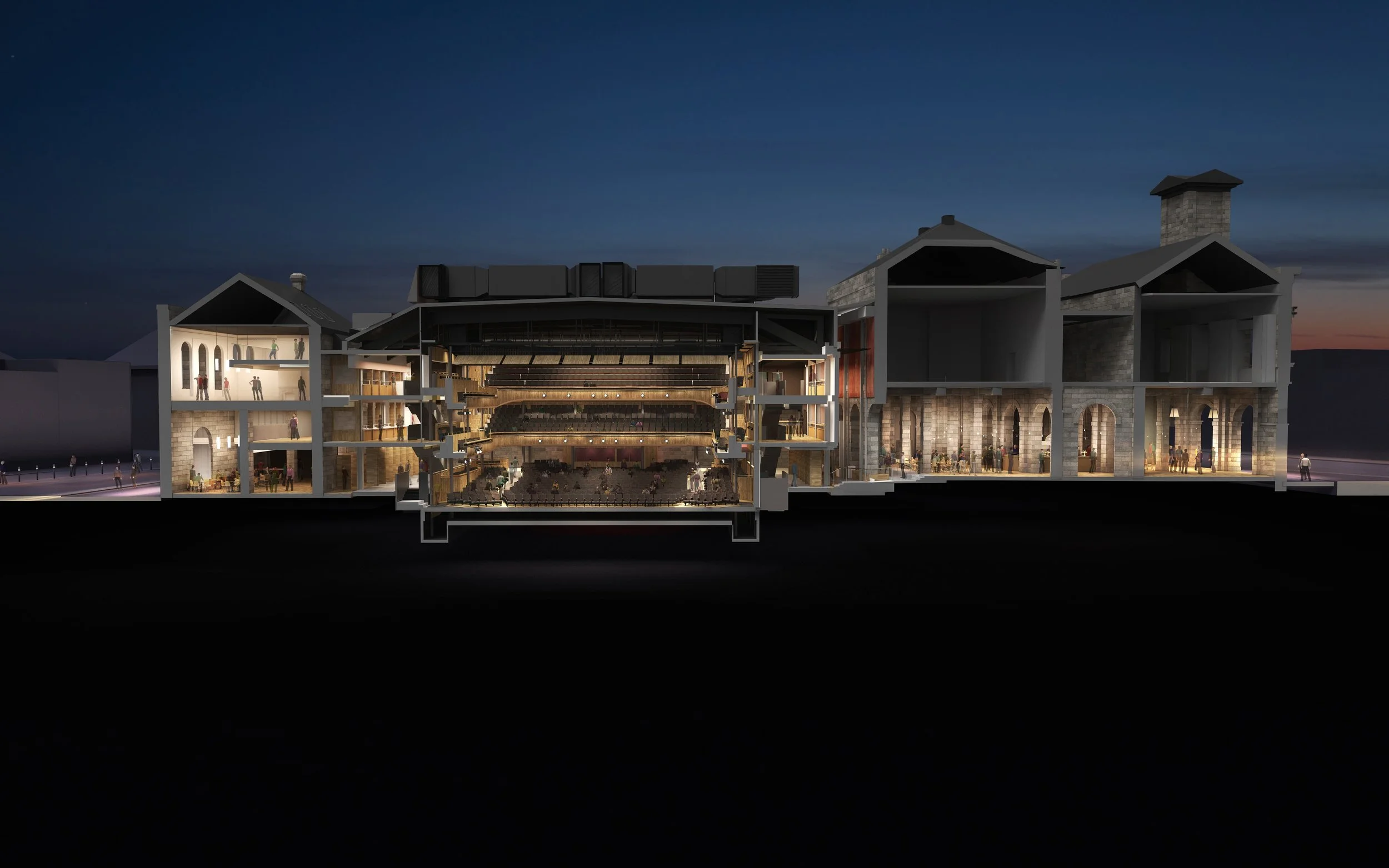 New vision of Hall For Cornwall by BFF
