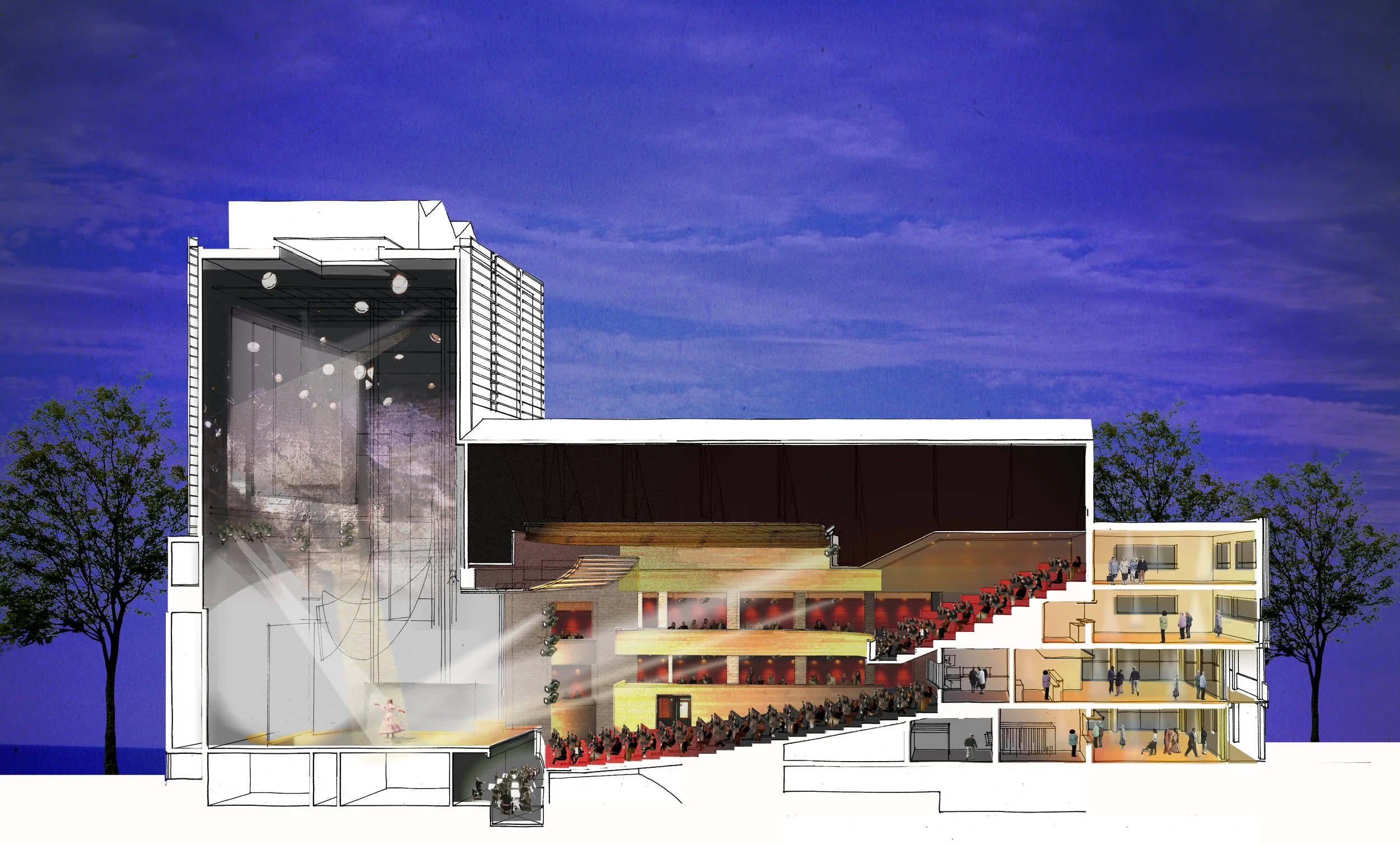 Marlowe Theatre — Burrell Foley Fischer