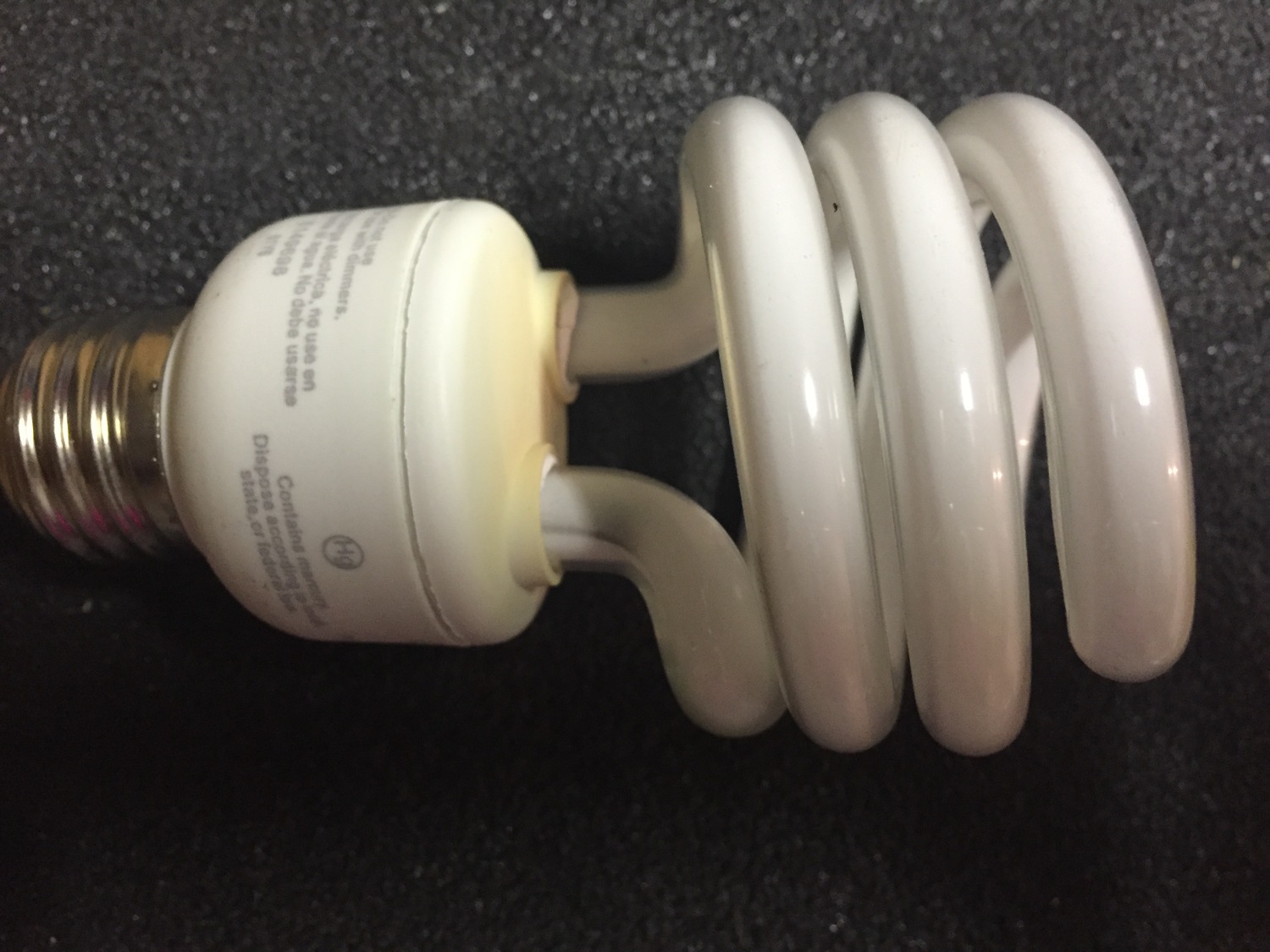 Broken Cfl Compact Fluorescent Bulbs